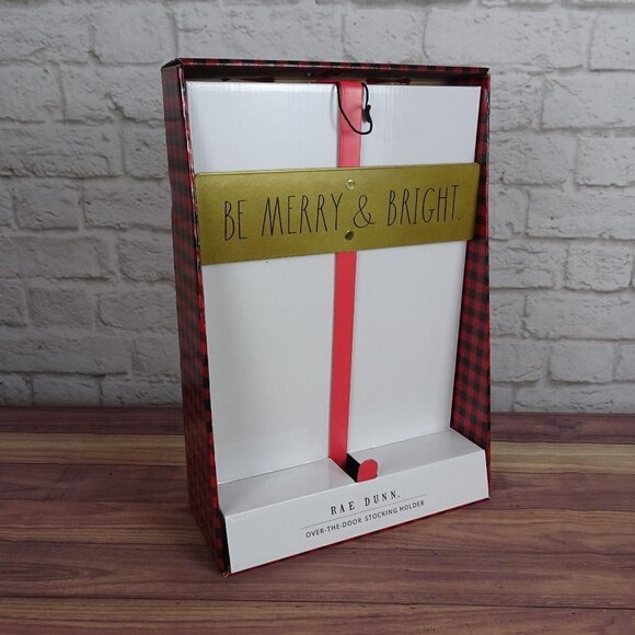 New Rae Dunn Over The Door Stocking Holder Christmas Decor Farmhouse New - Picture 1 of 11